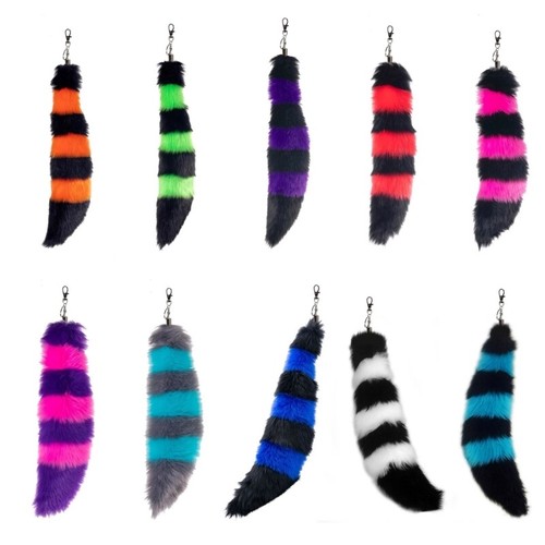 Tail keychain wolf - keychain,