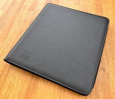 Ultra 12 Pocket Black Folder Zip Card pro Binder CCG TCG Portfolio 480Pockets