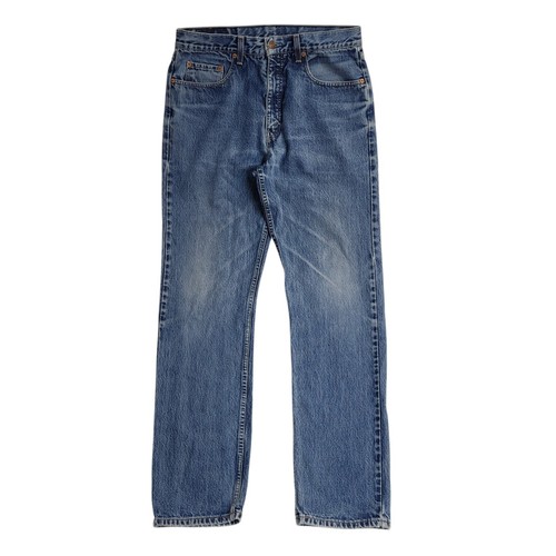 Levi 615 blue straight leg - blue,