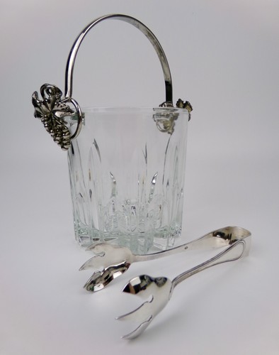 Vintage ice bucket cut - vintage,