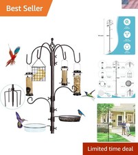 6-Hook Bird Feeding Station