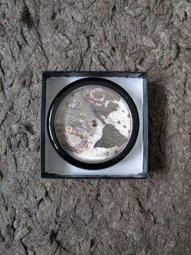 Glass dome paperweight - glass,