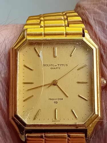 Solvil titus quartz watch - et,