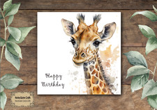 ANI 052  Animal Birthday Card
