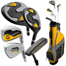 Wilson Profile Junior 6 Piece Package Set with Stand Bag - Medium (Ages 8-11)