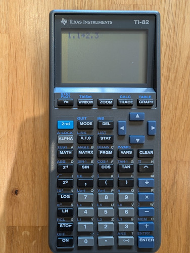 Texas instruments 82 - instruments, ti-82