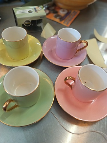 Espresso cups set 4 - set,