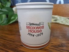 Denby Maxwell House Mug 25th Anniversary Edition 1954-1979 Excellent Condition