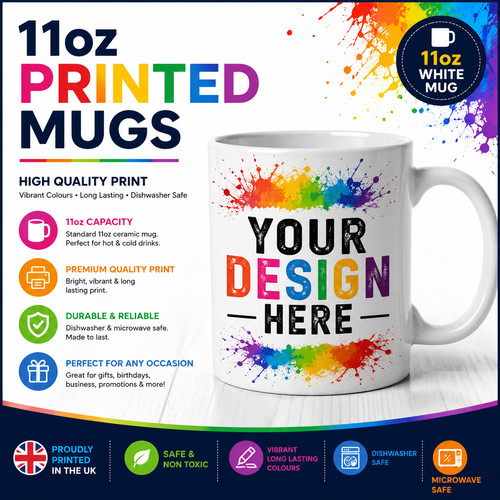 Custom printed business mugs - mugs, |