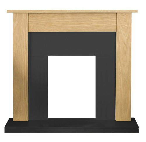 Electric fire oak - fire, wooden
