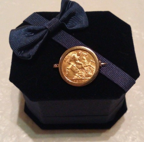 22ct gold half sovereign 1910 - sovereign,