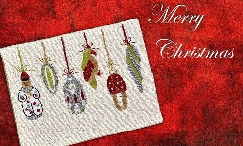 Set placemats christmas - set, 6