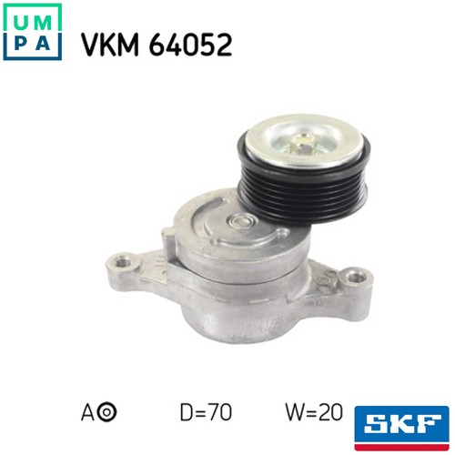 Belt tensioner vribbed - tensioner,