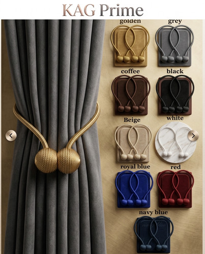 Strong magnetic curtain tie - 2x,
