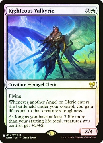 Righteous valkyrie foil - righteous,