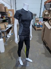 Male Plastic Mannequin With Steel Base. Ideal For Exhibition Displays.