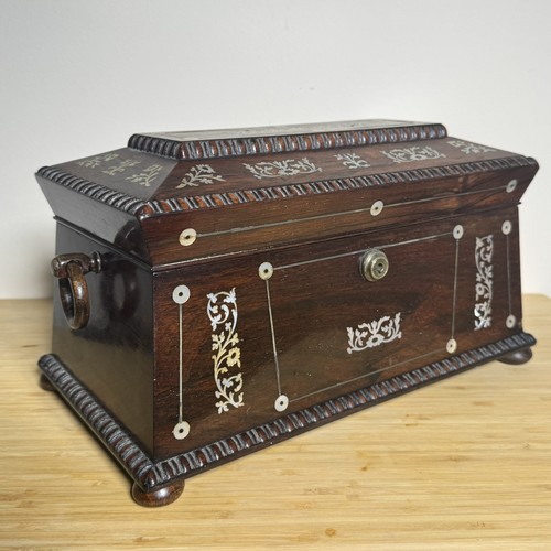 Antique tea caddy - antique,