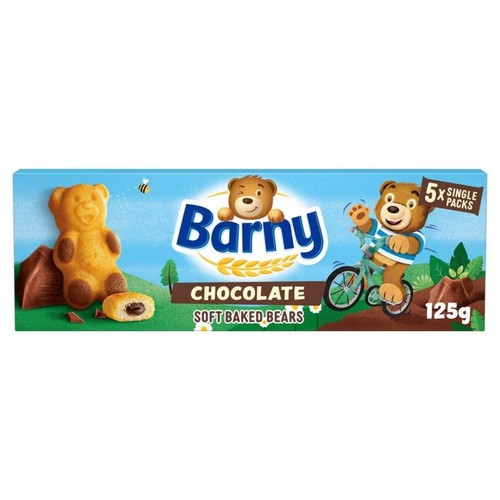 Chocolate soft baked bears - chocolate,