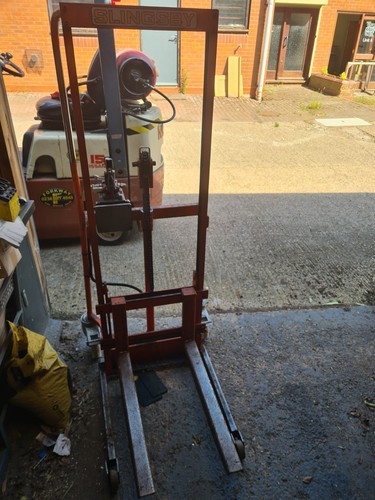 Slingsby walkie stacker manual - slingsby,