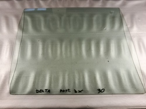 Green glass descending rear