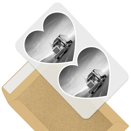 Heart stickers bw - 2, 10