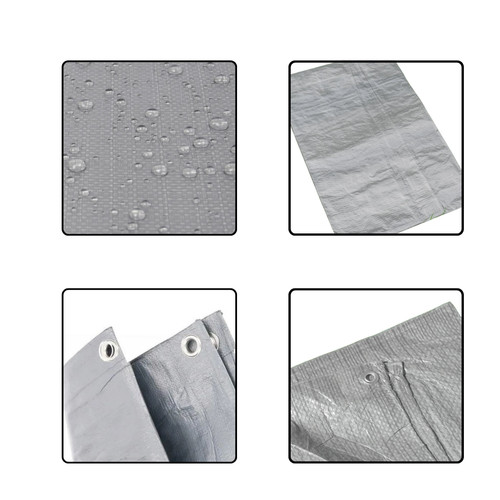 Strong tarpaulin gray - tarpaulin,
