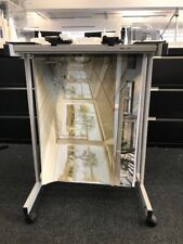 Used Vistaplan Drawing Hanger Trolley with 8 Hangers Included