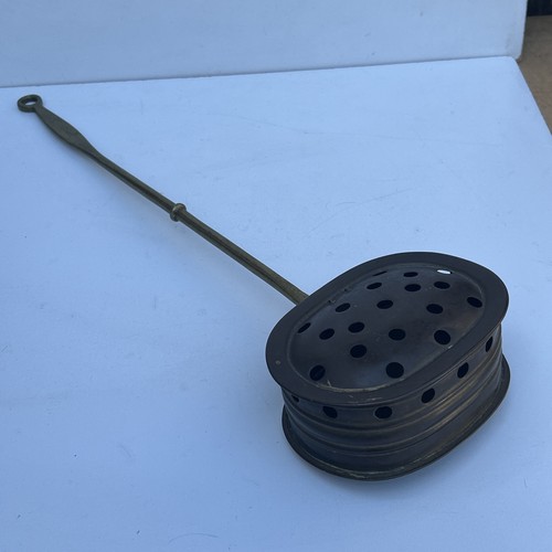 Antique brass chestnut - brass, roaster