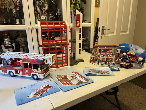 Playmobil fire fighters - playmobil, bundle