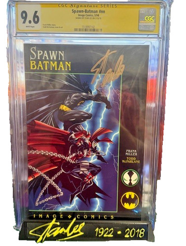 Spawn batman signed - spawn,