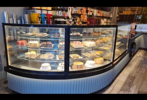 Cake display hot - display, +