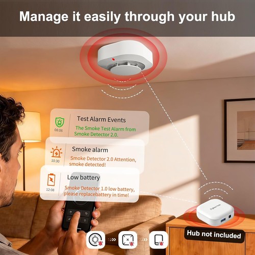 10x wifi smoke alarm - wifi,