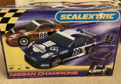 Scalextric nissan champions - scalextric,