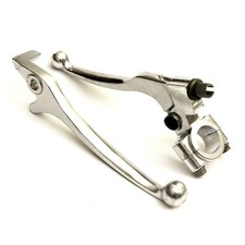 Brake clutch lever set silver - lever,