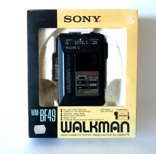 Sony bf49 walkman am - fm,