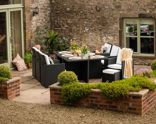 Rattan direct barcelona black - rattan,