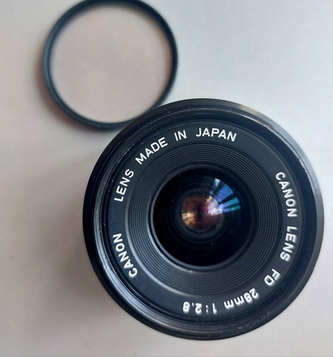 Canon 28mm 8 - fd, wide