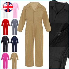 UK Boys Girls Jumpsuit Overall
