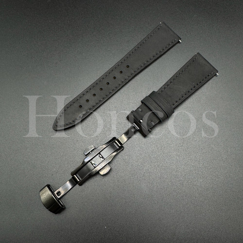Vintage leather watch - mm,