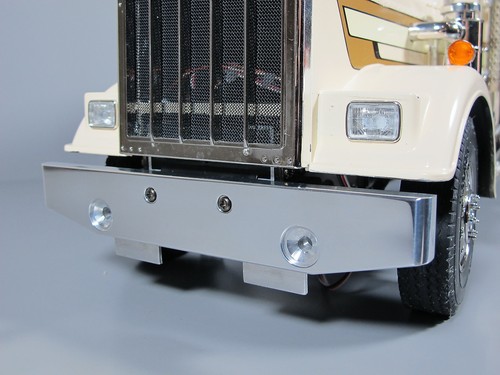 Aluminum front lower bumper - aluminum,
