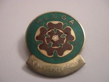 RARE 1989 HAMPSHIRE LADIES GOLF ASSOCIATION PRESIDENT SILVER BROOCH PIN BADGE