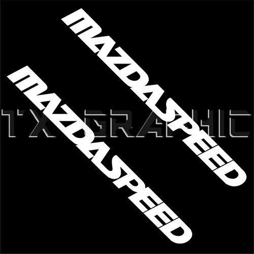 Mazdaspeed decal set 2 - decal,