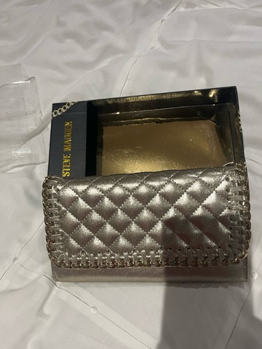 Gold steve madden purse - gold,