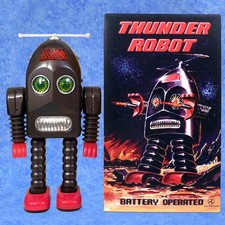 1960s THUNDER ROBOT Tin Tom