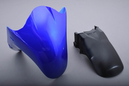 Blue front fender - front, /