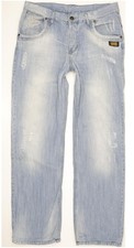 G-Star Men Blue Straight Regular Jeans W34 L32 (102874)