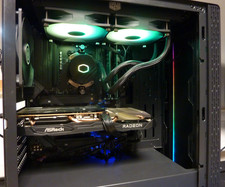 Watercooled PCS Gaming PC Ryzen 5 5600X 16GB RAM 1TB M.2 RX6600 8GB Windows 11