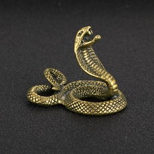 Brass Snake Sculpture