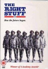 The Right Stuff DVD (1998) Sam Shepard, Kaufman (DIR) cert 15 Quality guaranteed