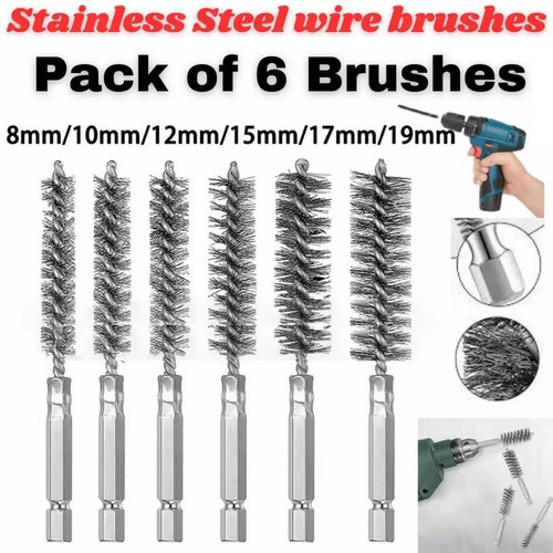 Stainless steel wire brush - 6,
